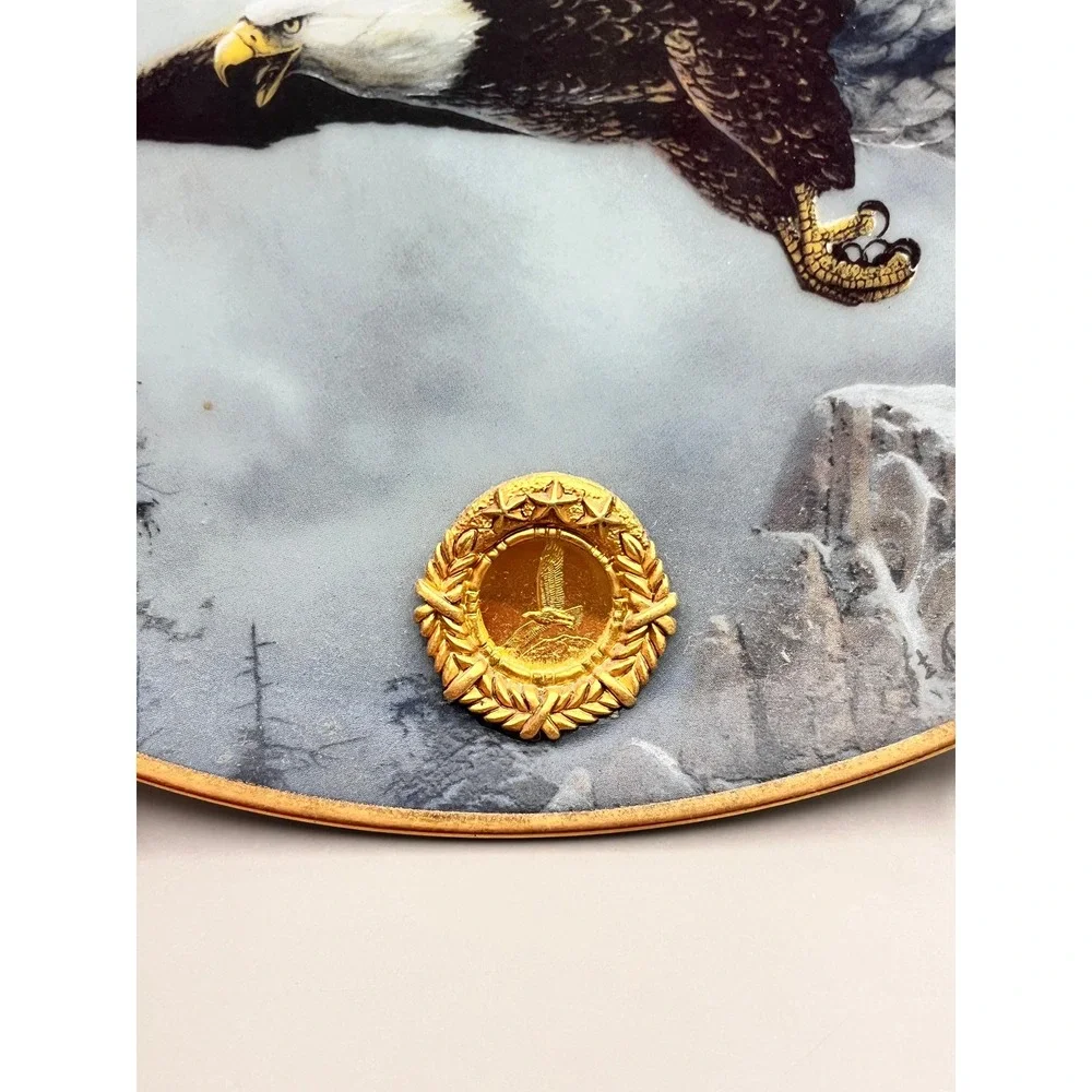 Franklin Mint Save the Eagle‎ AJ Blaylock Limited Edition Porcelain Plate 8